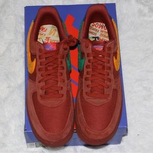 Nike Air Force 1 Low 'La Familia’ Red SP DV5153-600 Mens Size 11 Women’s 12.5